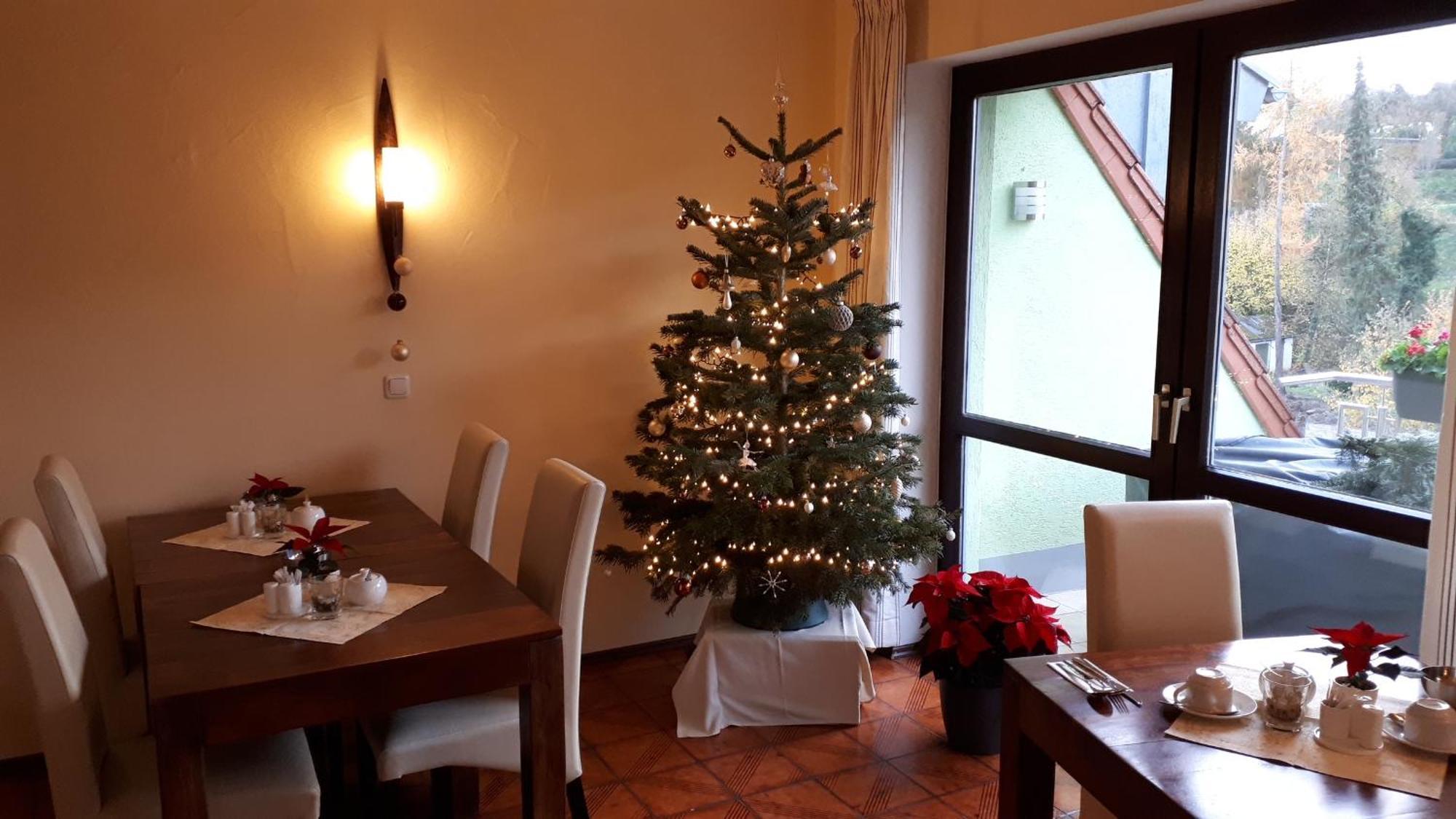 Pension Am Weinberg Bed & Breakfast Mainstockheim Eksteriør bilde